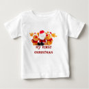 Search for first christmas baby shirts Red