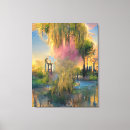 Search for tree reflection canvas prints Abstract