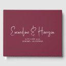 Search for burgundy guest books Bridal shower
