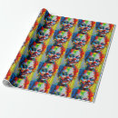 Search for clown wrapping paper Happy