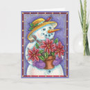 Search for gardener christmas cards Snowman