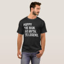 Search for grandpa man myth legend tshirts Granddad