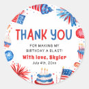 Search for red white blue thank you stickers Patriotic