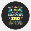 Search for its my party stickers Old