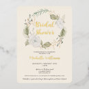 Search for snow bridal shower invitations Elegant calligraphy script