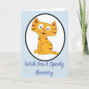 Search for speedy recovery cards Cat