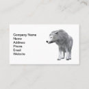 Search for beasts business cards Animal