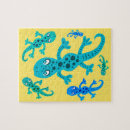 Search for lizard puzzles Blue