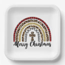 Search for christian christmas paper plates Cross