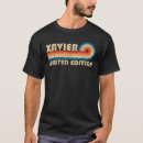 Search for xavier tshirts Birthday