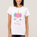Search for unicorn face tshirts Cute
