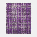 Search for purple tartan blankets Chequered