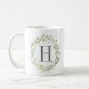 Search for monogram wreath mugs Mum