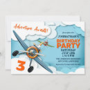Search for airplane invitations For kids