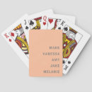 Search for block playing cards Typography