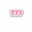 Search for 777 stickers Numerology