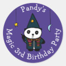 Search for panda party stickers Birthday