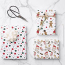 Search for traditional santa wrapping paper Elegant