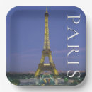 Search for paris paper plates Eiffel