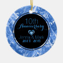 Search for 10th wedding anniversary christmas tree decorations Gold
