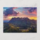 Search for mountain sunset postcards Blue