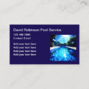 Search for pool service business cards Maintenance