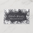 Search for hair extensions business cards Makeup artist