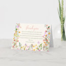 Search for spring thank you cards Wildflower