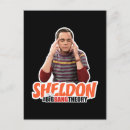Search for bang postcards Sheldon cooper