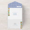 Search for orange and white wedding invitations For her