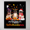 Search for happy dog posters Merry christmas
