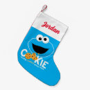Search for kids show christmas stockings Cookie monster
