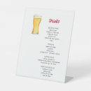 Search for drink menu signs Rustic