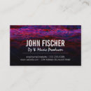 Search for night club business cards Music producer
