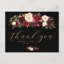 Search for red and black thank you cards Love and thanks