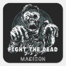 Search for zombies stickers Dead