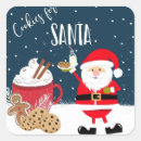 Search for no milk stickers Santa