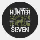 Search for hunting birthday stickers Camping