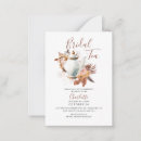 Search for tea shower invitations Floral