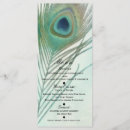 Search for peacock menus Elegant