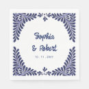 Search for navy blue wedding napkins Boho
