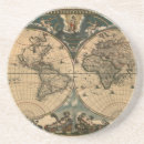 Search for historic maps coasters Antique