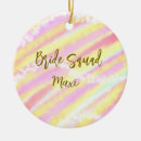 Search for bridesmaid christmas tree decorations Calligraphy typography elegant