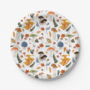 Search for mushrooms paper plates Botanical