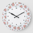 Search for country cottage clocks Floral