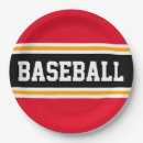 Search for baseball paper plates Sporty