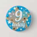 Search for 9th birthday badges Blue