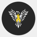 Search for childhood cancer stickers Awareness