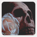 Search for flowers skulls stickers Black