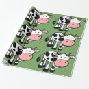 Search for farm birthday wrapping paper Cows